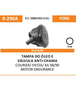 Tampa Do Oleo E Anti-chama For - Courier/fiesta/ka 98/99 Motor Endurance