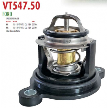 Valvula Termostatica - Ford Ka 1.0 12v Ti-vct 3 Cil. Flex 2014/...
