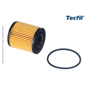 Filtro De Oleo Lubrificante - Peugeot  206 Com Motor 1.6 16v De 2000/ , 206 Com Motor 1.4 8v De 01/04/ , 206 Com Motor 1