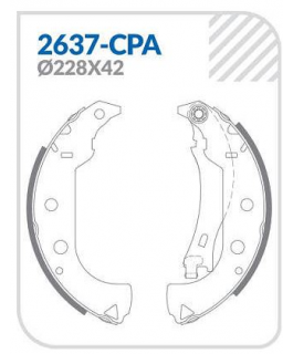 SAPATA - FIAT BRAVA 1.6 ELX-SX - SISTEMA BOSCH 02/04 T BOSCH  FIAT FIORINO 94 T BENDIX  FIAT FIORINO 8V 04/ T BOSCH COBREQ