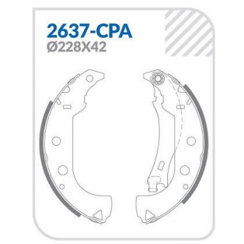SAPATA - FIAT BRAVA 1.6 ELX-SX - SISTEMA BOSCH 02/04 T BOSCH  FIAT FIORINO 94 T BENDIX  FIAT FIORINO 8V 04/ T BOSCH COBREQ