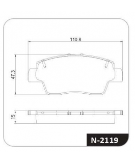 Pastilha Freio ( Disco Ventilado ) Ranault Kwid 1.0 16v 2019/...