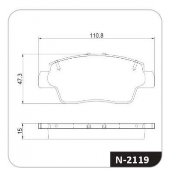 Pastilha Freio ( Disco Ventilado ) Ranault Kwid 1.0 16v 2019/...