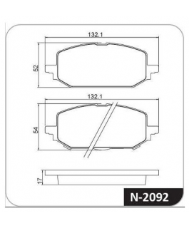 Pastilha Freio ( C/ Anti - Ruido )  - Gm Onix 2020/... Sist. Trw