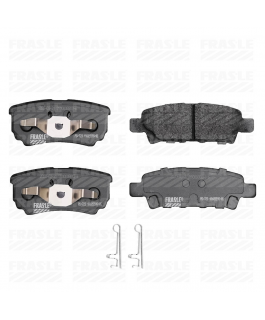 Pastilha Freio - Traseira; Jeep Compass 2.0 16v 2011/2015;  Mitsubishi Lancer 2.0 2011/2019,  C/anti-ruido