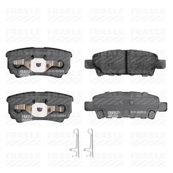 Pastilha Freio - Traseira; Jeep Compass 2.0 16v 2011/2015;  Mitsubishi Lancer 2.0 2011/2019,  C/anti-ruido