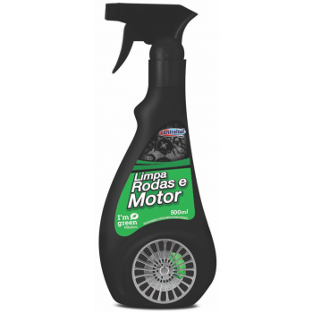 Limpeza P/ Carro - Limpa Rodas E Motor Spray 500ml