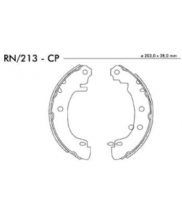 Sapata De Freio ( Rn213cpa Mudou )