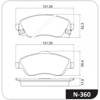 Pastilha Freio Novo Corsa