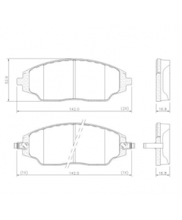 Pastilha Freio Cobalt C/abs