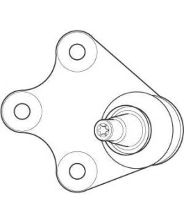PIVO-VW - CROSSFOX - 01/2005 - 12/2017 - COM AR - HIDRÁULICA - MANUAL - SEM ABS - 1.6 8V (EA111) FLEX / GASOLINA - DIANT NAKATA