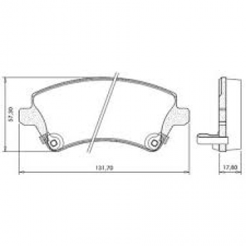 Pastilha Freio  Corolla