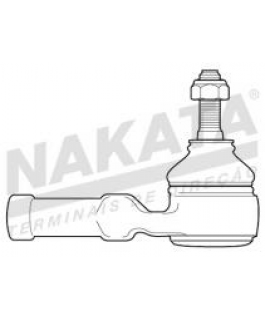 TERMINAL-RENAULT - CLIO / KANGOO / MEGANE / SCÉNIC / SYMBOL - 01/1996 - 12/2016 - COM AR / SEM AR - HIDRÁULICA / MECÂNIC NAKATA