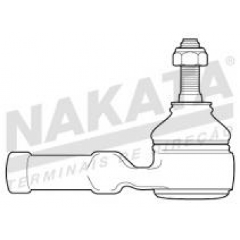 TERMINAL-RENAULT - CLIO / KANGOO / MEGANE / SCÉNIC / SYMBOL - 01/1996 - 12/2016 - COM AR / SEM AR - HIDRÁULICA / MECÂNIC NAKATA