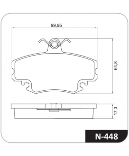 PASTILHA - RENAULT CLIO 1.0 16V DYNNAMIQUE - EXPRESSION - PRIVILEGE 03/08 D TRW  RENAULT CLIO 1.0 AUTHENTIQUE 8V - AUTH COBREQ