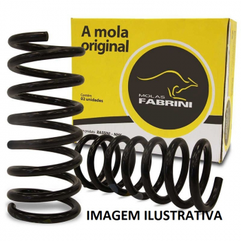 Mola Suspensao - Traseira;  Golf Gl, Glx, Gti  1994/1998