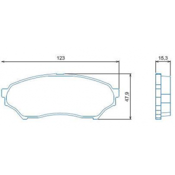 Pastilha Freio - Pajero Tr4 Tds 02/...