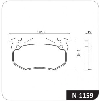 Pastilha Freio Traseira Peugeot 306