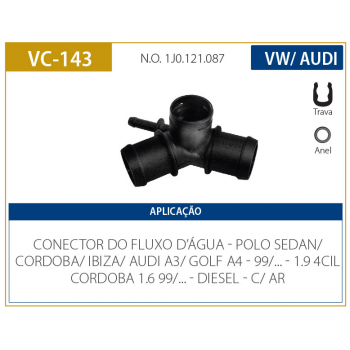 Conexao - Golf A4 - 01/02 - S/ar - Diesel