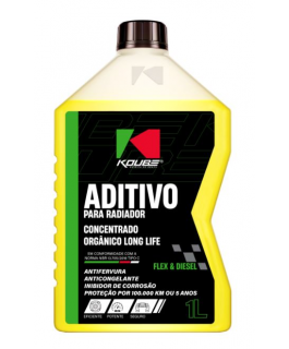 ADITIVO RADIADOR - AMARELO CONCENTRADO ORGANICO KOUBE