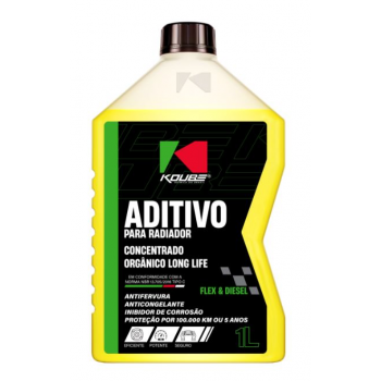 ADITIVO RADIADOR - AMARELO CONCENTRADO ORGANICO KOUBE