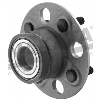 CUBO DE RODA TRAS COM ROL. -HONDA - CITY / FIT - 01/2009 - 12/2018 - NEW - COM ABS COM ROLAMENTO / 4 FUROS 30MM FREIO A NAKATA
