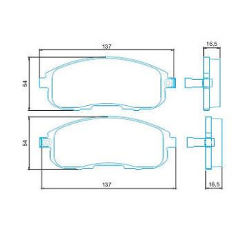 Pastilha Freio - Novo Sentra Hatch/ Sedan 06/...
Sx 4 09/...