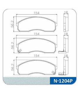 Pastilha Freio ( Max Performance )   Hr/ Ducato