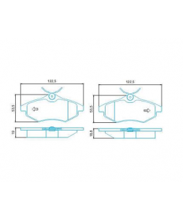 Pastilha Freio - C2 1.1i/ 1.4i/ 1.4 Hdi 03/...    
C3 1.4i/ 1.4 Hdi (68 Hp) 02/...  
C3 Pluriel 03/...  
C3 Pluriel 1