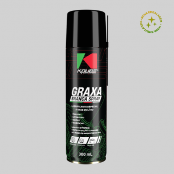SPRAY GRAXA BRANCA 300ML KOUBE