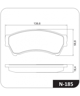 PASTILHA - FORD FUSION 2.3 SEL 05/12 D FOMOCO  FORD FUSION 2.5 SEL 16V 05/12 D FOMOCO  FORD FUSION 3.0 SEL 24V V6 05/12 COBREQ