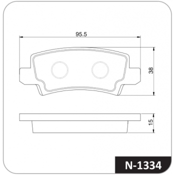 Pastilha Freio Tras Corolla