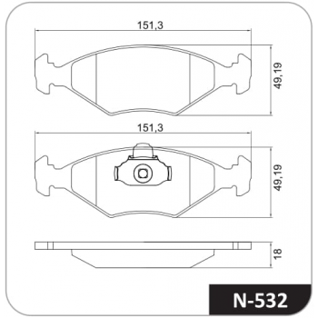 Pastilha - Fiat Palio  1.0 8v Ex Rst, 1.0 8v Ex Rst Century 00/03 D;teves;
Fiat Palio  1.0 Edx, Ed, Elx, Ex, Brasil, Cit