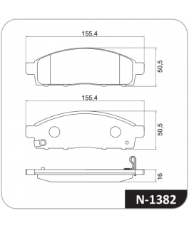 Pastilha - Mitsubishi L-200 Triton 2.5 , 3.2, 3.5 08/ D;tokico;1;
Mitsubishi Pajero Dakar 3.2 4x4 09/ D;tokico;1;
Mitsub